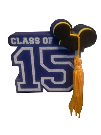 Disney Antenna Topper - 2015 Graduation - Class Of 2015