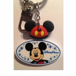 Disney Keychain - Name Tag - Mickey Mouse