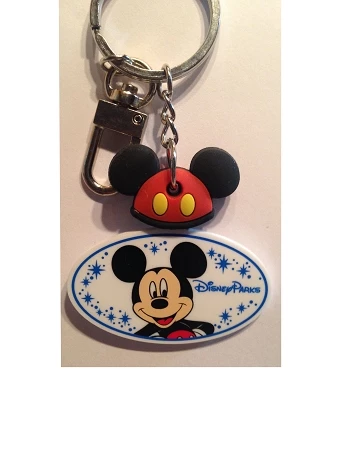 Disney Keychain - Name Tag - Mickey Mouse