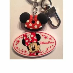 Disney Keychain - Name Tag - Minnie Mouse