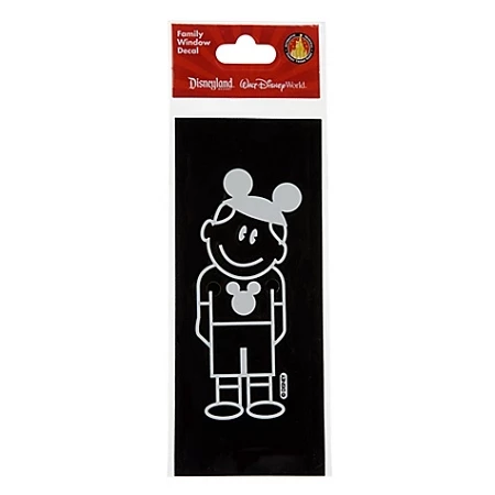 Disney Window Decal - Boy With Mickey Mouse Ear Hat