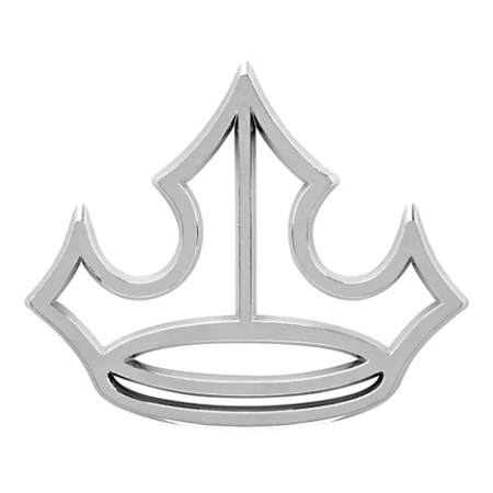 Disney Auto Emblem - Princess Crown - Silver
