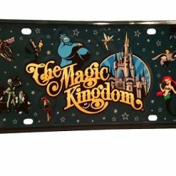 Disney License Plate - The Magic Kingdom - Logo