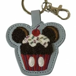 Disney Keychain - Mickey Mouse Cupcake - Sweet Treat