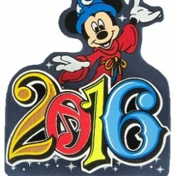 Disney Antenna Topper - 2016 Logo - Sorcerer Mickey Mouse