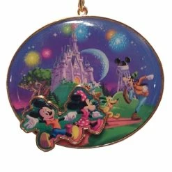 Disney Keychain - Storybook - Walt Disney World - Metal