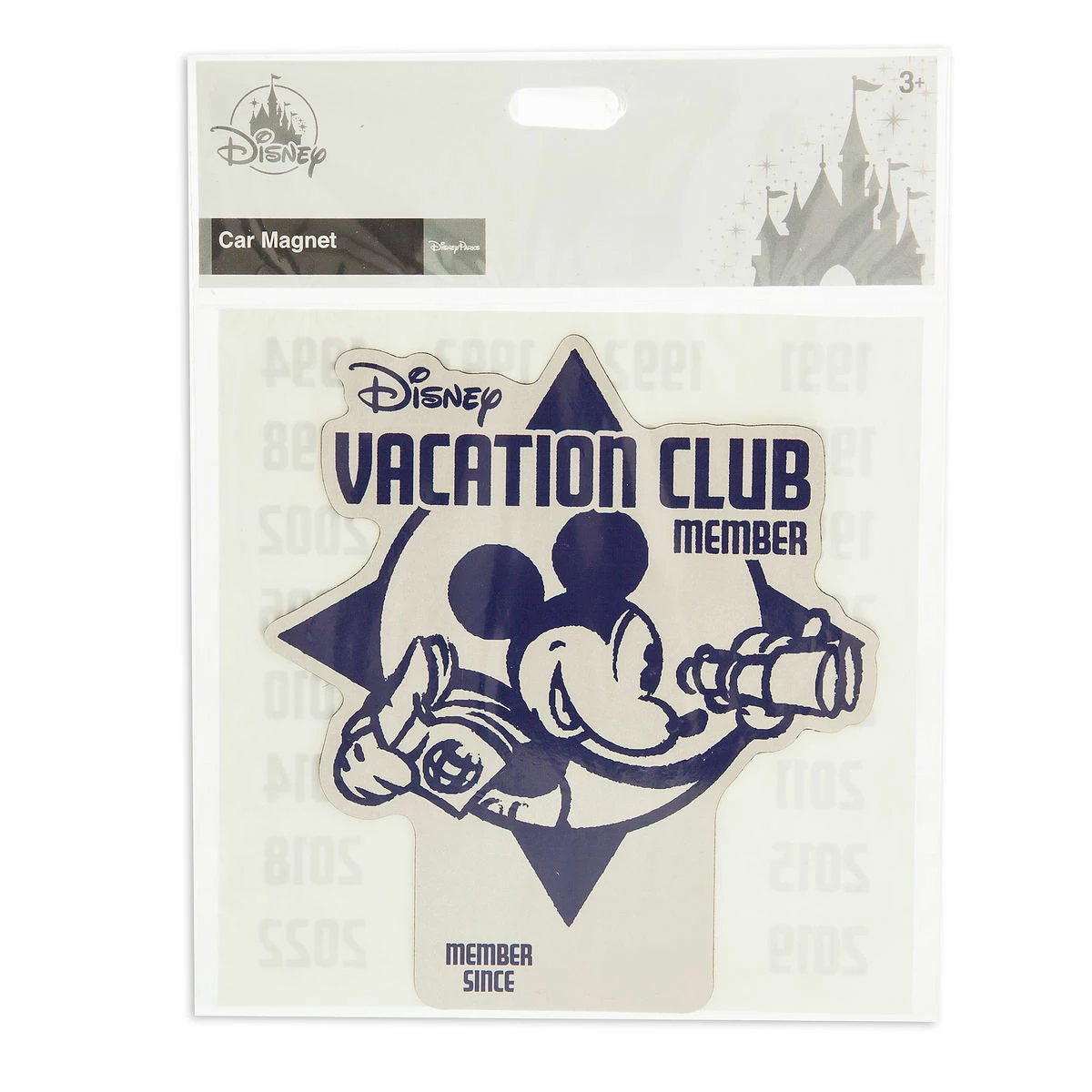 Disney Auto Magnet - Disney Vacation Club Member