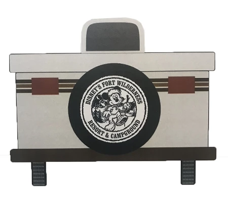 Disney Spare Tire Cover - Fort Wilderness Campground - Black