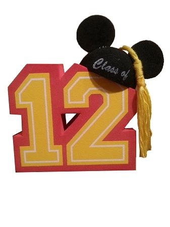 Disney Antenna Topper - 2012 Graduation - Class Of 2012