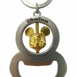 Disney Keychain - Rotating Mickey Mouse Bottle Opener