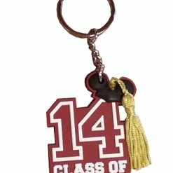 Disney Keychain Keyring - 2014 Graduation - Class Of 2014