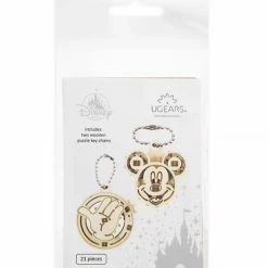 Disney UGears Keychain - Mickey Mouse Wooden Puzzle