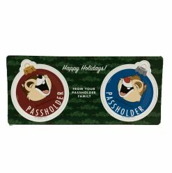 Disney Car Magnet Set - Holiday Chip N Dale - Passholder