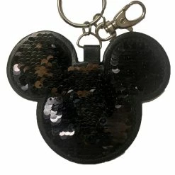 Disney Keychain - Mickey Mouse - Reversible Flip Sequin