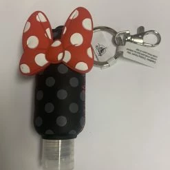 Disney Hand Sanitizer Keychain - Minnie Mouse Bow