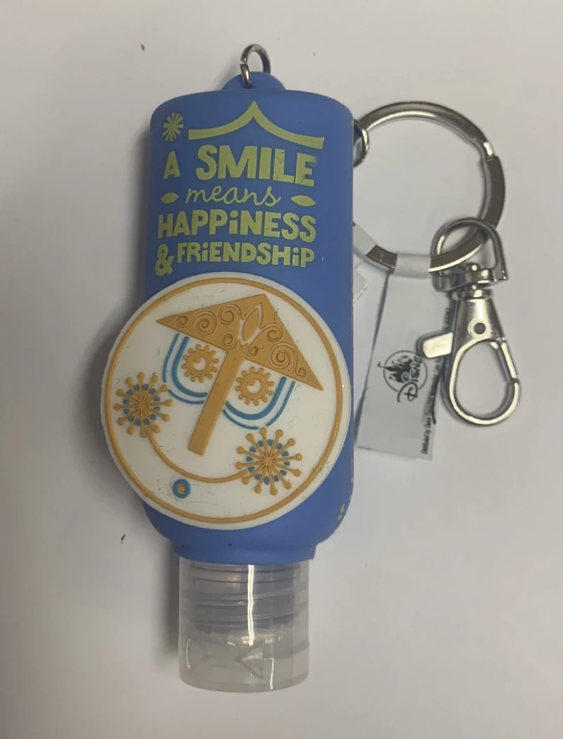 Disney Hand Sanitizer Keychain - It's A Small World