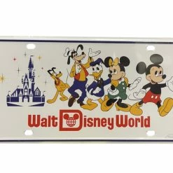 Disney License Plate - Walt Disney World 50th Vault - Mickey & Friends