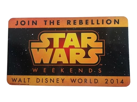 Disney Auto Magnet - Star Wars Weekends 2014